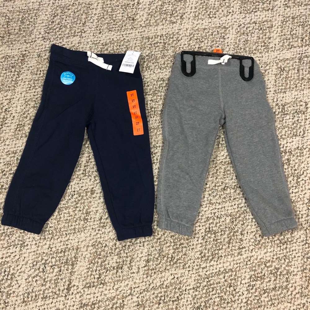 Carter’s Jogging Pants. 2 pairs. Size 2T.
